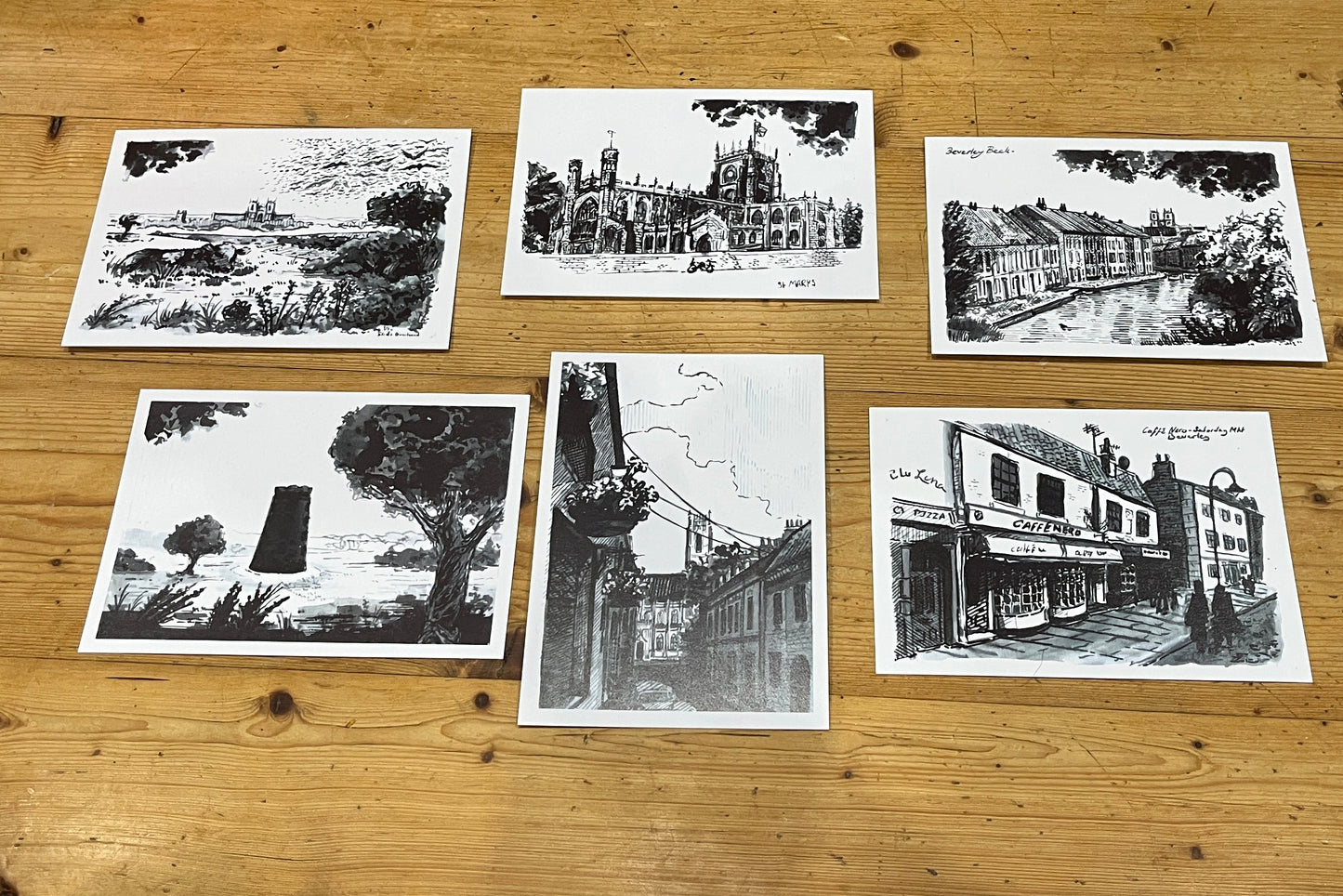 Postcards (set of tweleve)