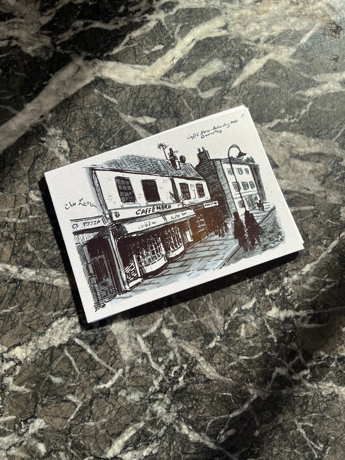 Caffe Nero Saturday Market Postcard/Prints