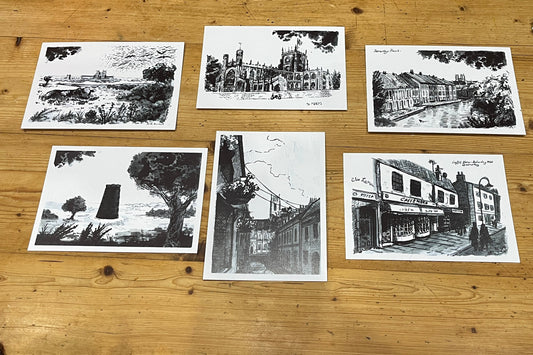 Postcard Prints (set of six)