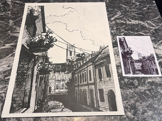 Minster view Postcard/Prints