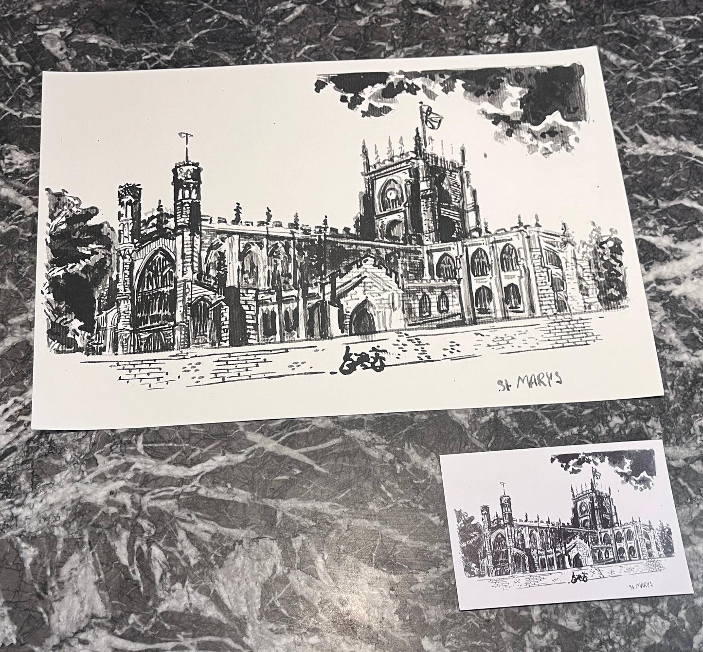 St Marys Church Postcard/Prints