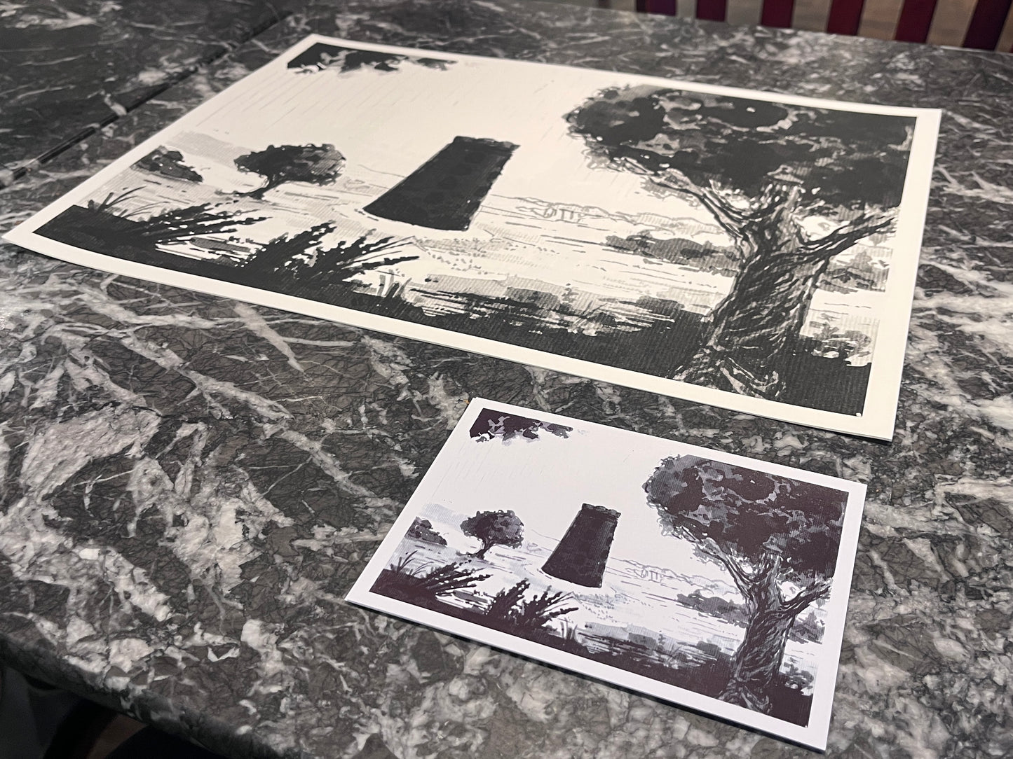 Black Mill Postcard/Prints